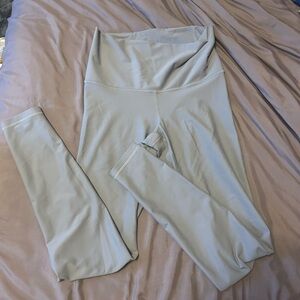 Light blue high-waisted Old Navy Active leggings